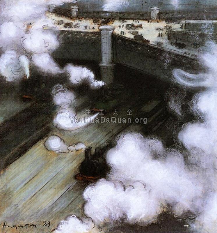 The Pont de l'Europe - 路易斯·安克坦